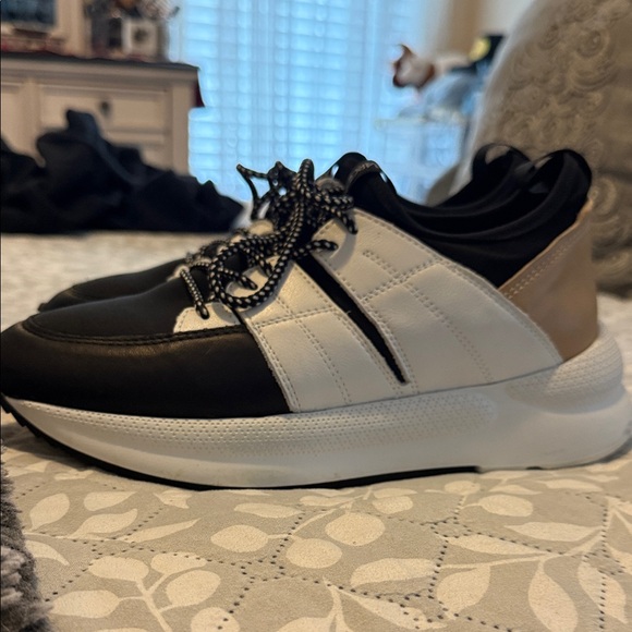 Marc Cain Shoes - Marc Cain Black and White Sneakers